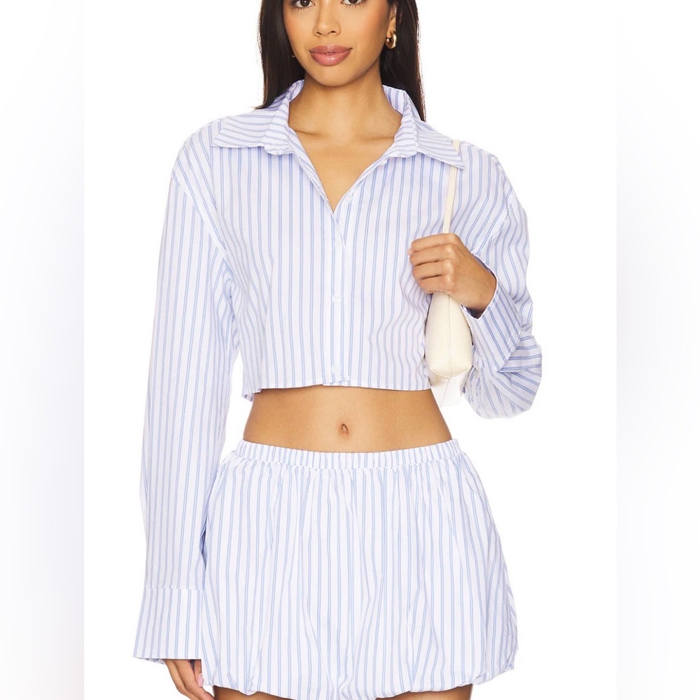 More to come Carmin Button Down Top